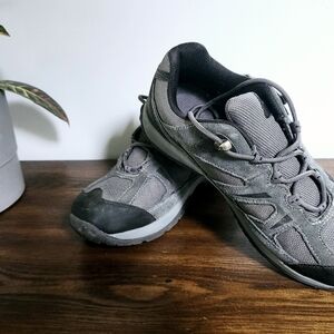Size US 9 Men's Gray Outbound Low Cut Hiking Shoes, Water Resistant.